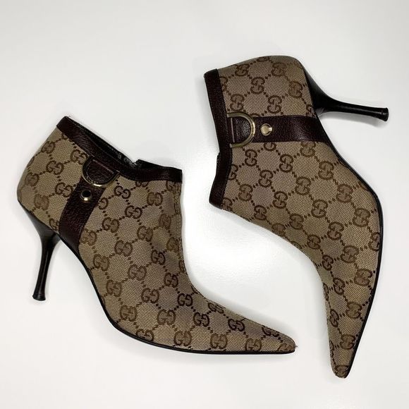 Gucci Brown Ankle Boots & Booties - Picture 8 of 12